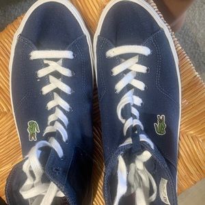 Lacoste navy men sneakers